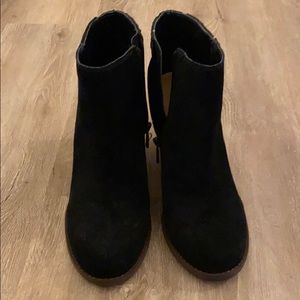 Lucky brand wedge booties